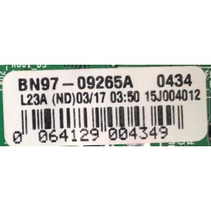 MAIN PARA TV SAMSUNG / NUMERO DE PARTE BN94-08215T / BN41-02344A / BN97-09265A / BN9408215T / PANEL CY-GJ060HGSV1H / MODELO UN60JU6500 / UN60JU6500FXZA HD01